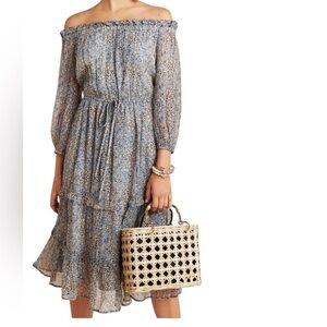 Anthropologie Kira Off Shoulder Midi Dress